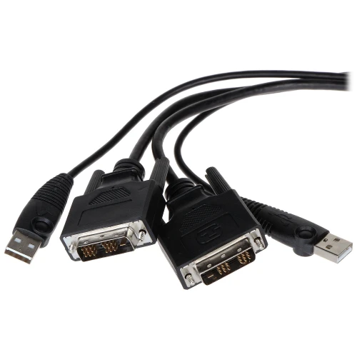 DVI + USB växel CS-22D