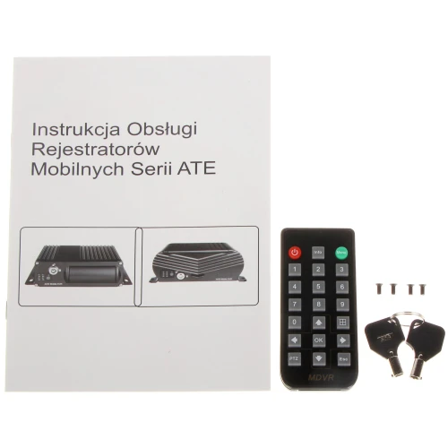 Mobil AHD-registrator ATE-D0801-T2 8 Kanaler