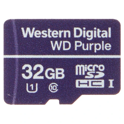 Minne kort SD-MICRO-10/32-WD UHS-I, SDHC 32GB Western Digital