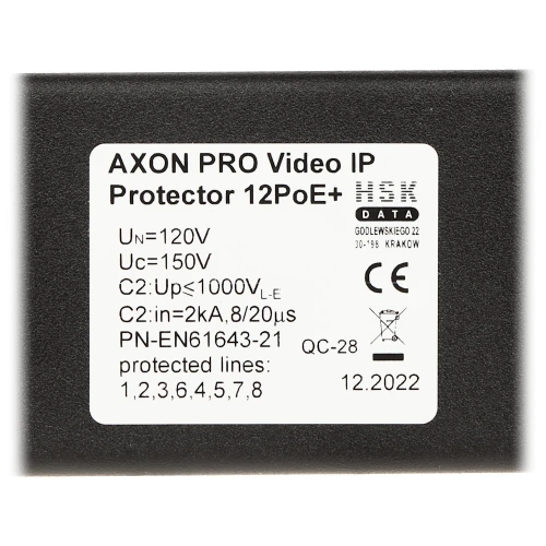 Överspänningsskydd AXON-PRO-IP-12POE