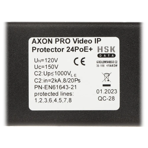 Överspänningsskydd AXON-PRO-IP-24POE