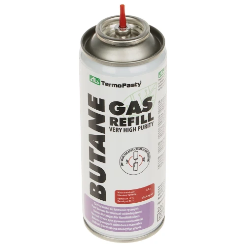 Butan för lödkolvar GAS-REFILL/200 spray 200ml AG TERMOPASTY