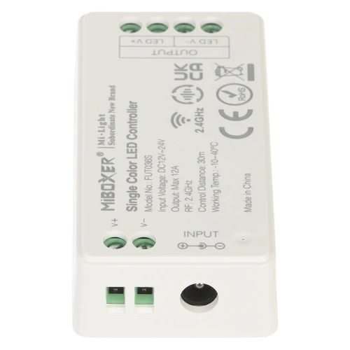 LED-belysningskontroll LED-W-WC/RF 2.4 GHz, MONO 12... 24V DC MiBOXER / Mi-Light
