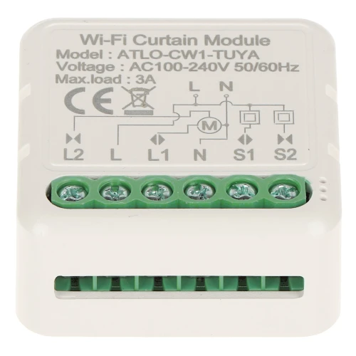 Intelligent rullgardinskontroll ATLO-CW1-TUYA Wi-Fi, Tuya Smart