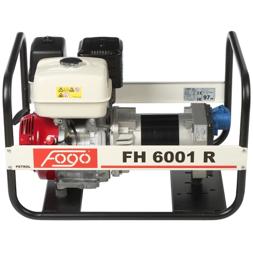 FOGO FH-6001R 5600W strömgenerator Honda GX 390