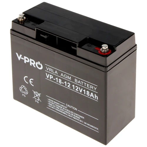 Batteri 12V/18AH-VPRO