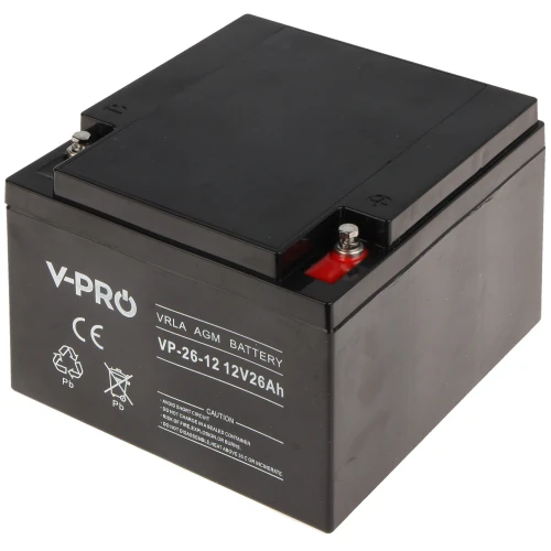 Batteri 12V/26AH-VPRO