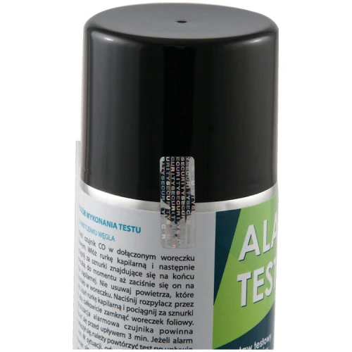 Zestaw testowy do czujników tlenku węgla CO tester AIS-GT-CODT400 składa się z puszki testera oraz specjalnej nasadki do aplikacji. Produkt umożliwia sprawdzenie poprawności działania czujników CO w szybki i efektywny sposób.