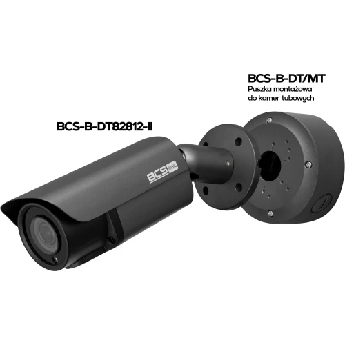 BCS-B-DT82812(II) Rörtypskamera 8MPx 4in1 Övervakning CVI TVI AHD CVBS lins 2.8-12mm