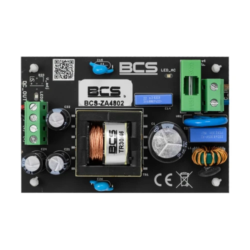 BCS-ZA2403 Strömförsörjning 24V 3A