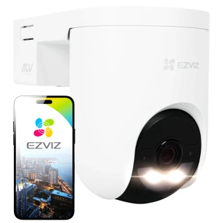 EZVIZ 2K+ HB8 trådlös kamera med egen strömförsörjning