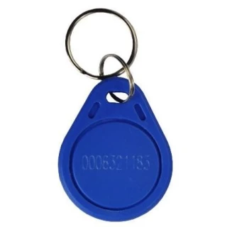 RFID-nyckelring BS-02BE 125kHz blå med nummer