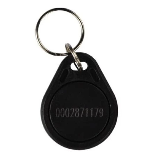 RFID-nyckelring BS-02BK 125kHz svart med nummer