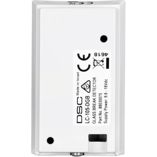 DSC LC-105-DGB Glasbrytningsdetektor