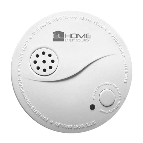 EL HOME SD-11B8 rökdetektor med batteridrift, foto-optisk sensor