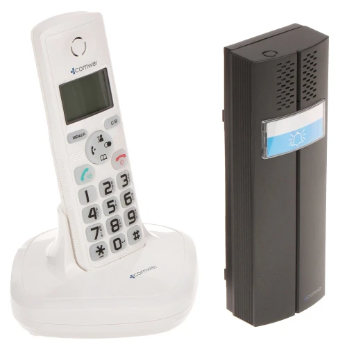 Trådlös porttelefon med telefonfunktion D102W COMWEI