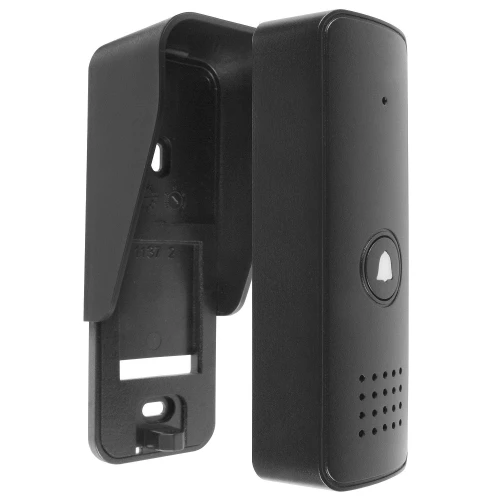 Dörrtelefon EURA ADP-09A3 - svart, handsfree, stöd för 2 ingångar