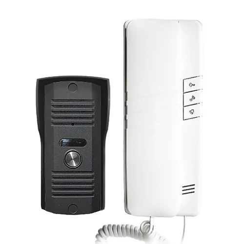 EURA ADP-42A3 1-familjs dörrtelefon med kompakt extern kassett