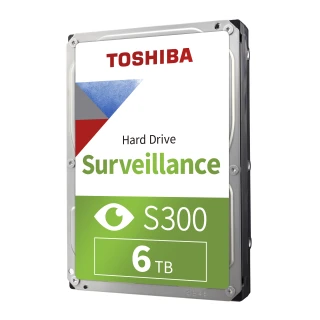 Toshiba S300 Surveillance 6TB hårddisk för övervakning