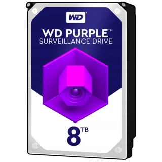 Hårddisk för övervakning WD Purple 8TB