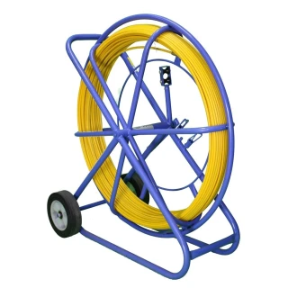 Extralink Pilot 11mm 100m | Pilot för kabeldragning | glasfiber FRP, diam. 11mm, längd. 100m, gul