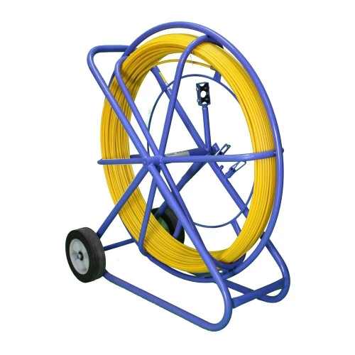 Extralink Pilot 10mm 100m | Pilot för kabeldragning | glasfiber FRP, diam. 10mm, längd. 100m, gul