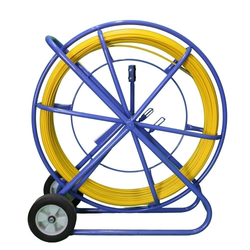 Extralink Pilot 8mm 200m | Pilot för kabeldragning | glasfiber FRP, diam. 8mm, längd. 200m, gul
