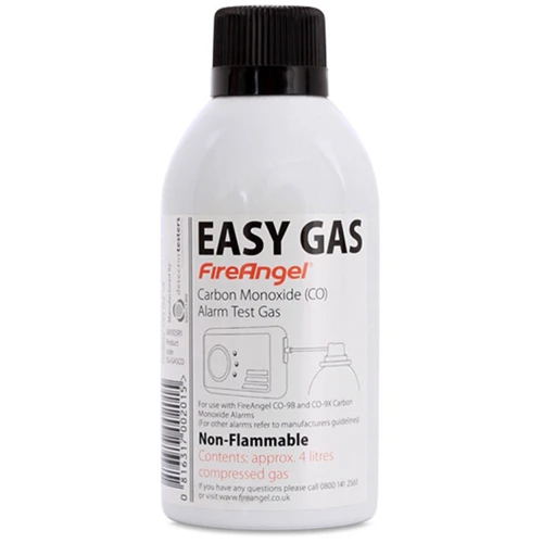 Gas för att testa kolmonoxid CO-sensorer FireAngel tester EG-GASCO