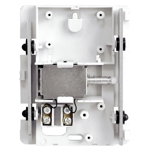 Tvåtonig dörrklocka EURA DB-90G7 230V AC ljusgrå