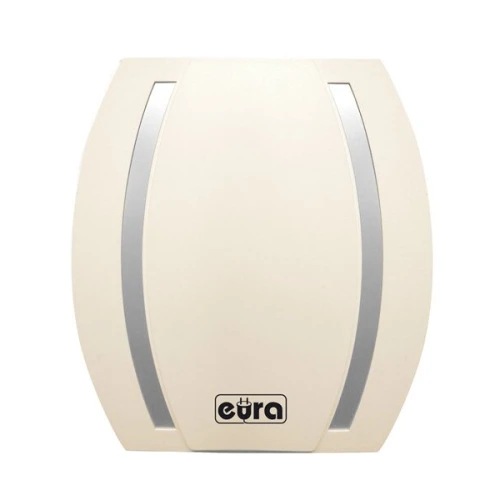 Tvåtonig dörrklocka EURA DB-50G7 ~230V AC kräm',