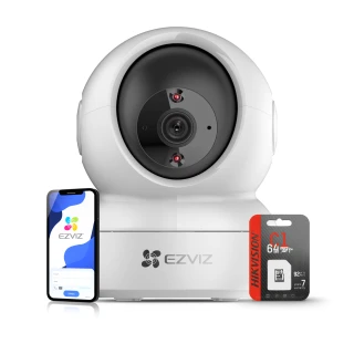 WiFi-roterande kamera med detektion EZVIZ C6N 2K 64GB