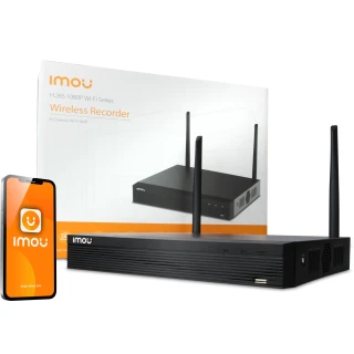 IMOU IP-registrator NVR1108HS-W-S2 Wifi för 8 kameror