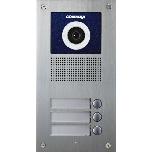 3-abonnentkamera med optisk justering och RFID-läsare Commax DRC-3UC/RFID
