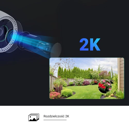 Ezviz H3c 2K+ Color trådlös WiFi-kamera
