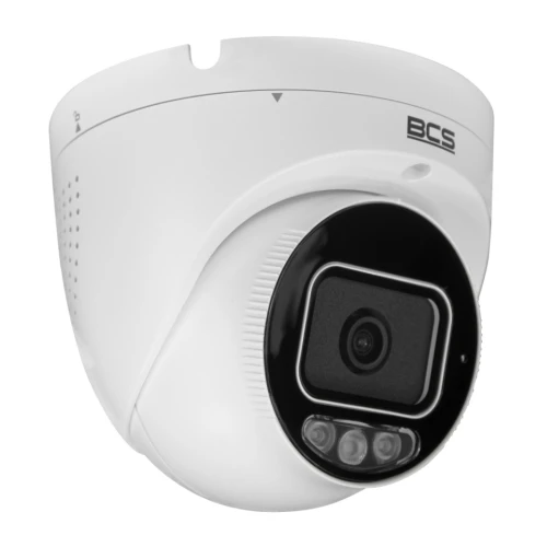 Zestaw do monitoringu IP 4x BCS-P-EIP28FSR3L3-AI2(2) 8Mpx, ADC, WhiteLight, WDR130dB, NightColor