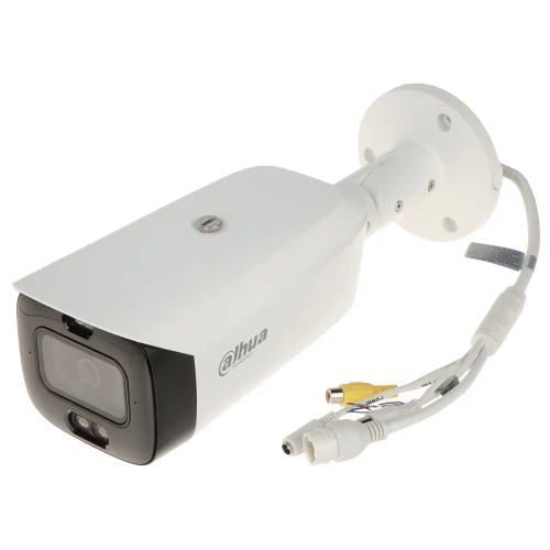 IP-övervakningsset DAHUA WizSense TiOC 6x kamera IPC-HFW3849T1-AS-PV-0280B-S3, inspelningsenhet NVR2108-S3