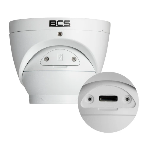 4Mpx BCS-P-EIP14FSR3 IP-kupolkamera med fast objektiv 2.8mm