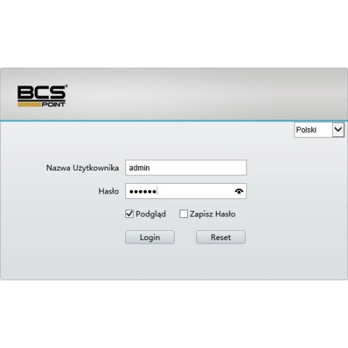 BCS Point BCS-P-DIP42VSR4 2Mpx IR 30m nätverks-IP-domekamera
