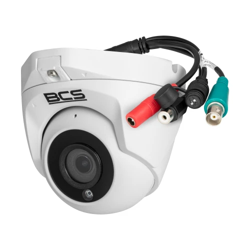 5MPx BCS-DMQ3503IR3-B(II) kupolkamera med infrarött 4in1 CVBS AHD HDCVI TVI