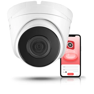 HWI-T221H Nätverks-IP-kamera för hem-, företags-, lägenhetsövervakning Hikvision Hiwatch 1080p 2 MPx