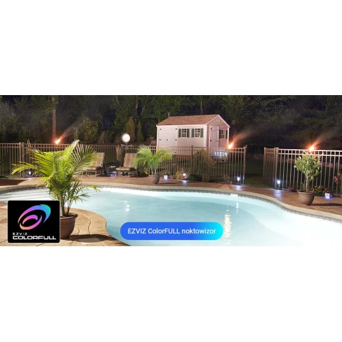 IP-kamera med rotering Wi-Fi EZVIZ H80x 4K, ColorFull