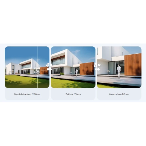 EZVIZ HB90/SP Dual Wi-Fi IP roterande kamera, AI, detektion, ljud, solpanel