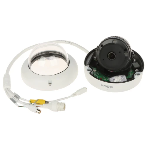 Vandal-säker IP-kamera IPC-HDBW3441R-AS-P-0210B WizSense - 4Mpx 2.1mm DAHUA