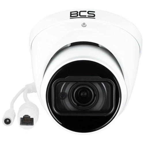 Kamera sieciowa IP z mikrofonem 6 Mpx BCS-DMIP4601AIR-M-IV, idealna do transmisji online i streamingu, prezentuje nowoczesny design i zaawansowane funkcje monitoringu. Produkt oferuje wysoką jakość obrazu i dźwięku, zapewniając niezawodność w różnych warunkach.