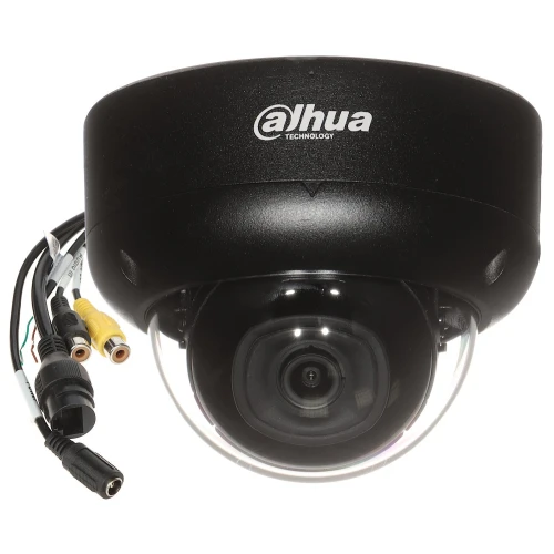 Vandal-säker IP-kamera IPC-HDBW3541E-AS-0280B-S2-BLACK WizSense - 5Mpx 2.8mm DAHUA