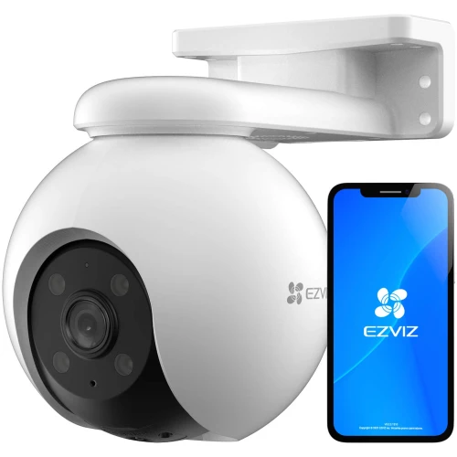 WiFi-roterande kamera EZVIZ H8 Pro 2k 3Mpx Smart detektion, spårning