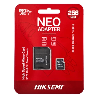 MicroSD-minneskort Hikvision HS-TF-C1 256GB
