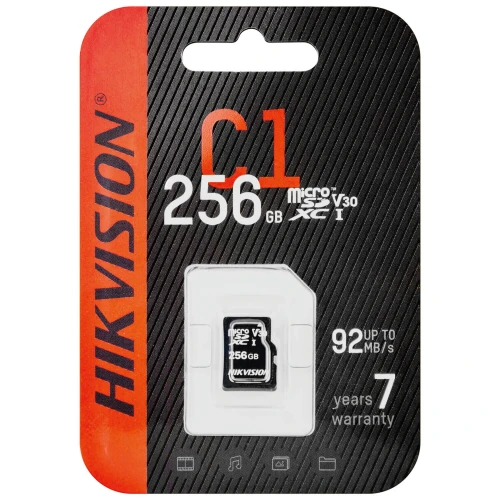 MicroSD-minneskort Hikvision HS-TF-C1 256GB