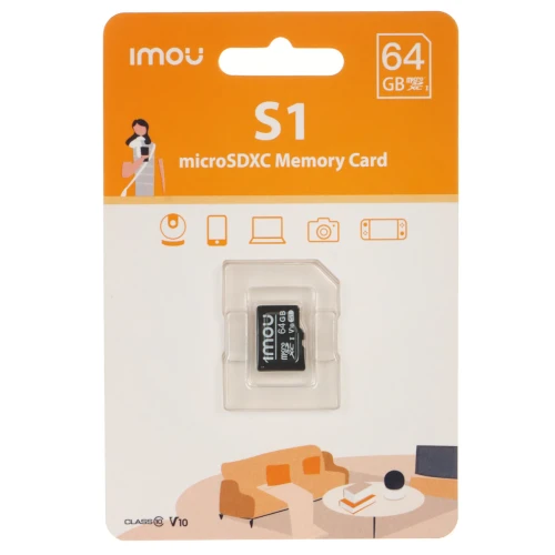 MicroSD-minneskort 64GB ST2-64-S1 IMOU