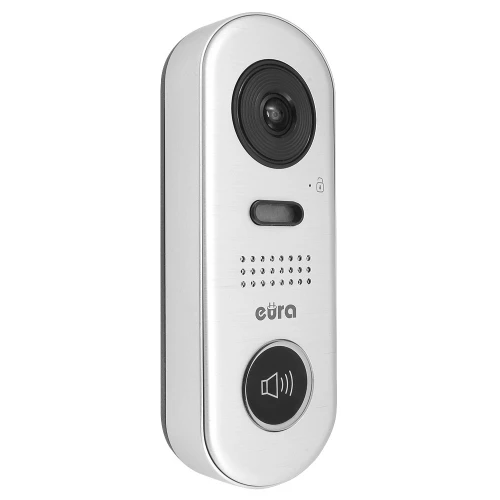 Yttermodul för EURA VDA-70A5 2 EASY videodörrtelefon, enkel familj, ytmontering